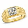 Thumbnail Image 1 of Diamond Accent Square Ring in 10K Gold