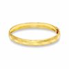 Thumbnail Image 0 of 10K Gold 8.0mm Flexible X Bangle - 8.0"