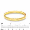 Thumbnail Image 1 of 10K Gold 8.0mm Flexible X Bangle - 8.0"