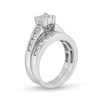 Thumbnail Image 2 of 1.00 CT. T.W. Quad Princess-Cut Diamond Bridal Set in 14K White Gold