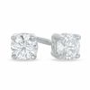 Thumbnail Image 0 of Celebration Canadian Lux® 0.40 CT. T.W. Diamond Earrings in 18K White Gold (H-I/SI2)
