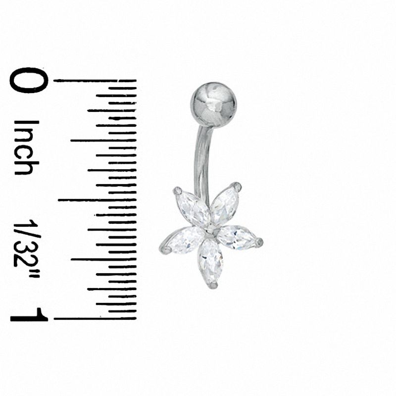 Gauge of sales belly button ring