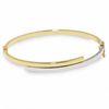 Thumbnail Image 1 of 10K Two-Tone Gold Bypass Bangle
