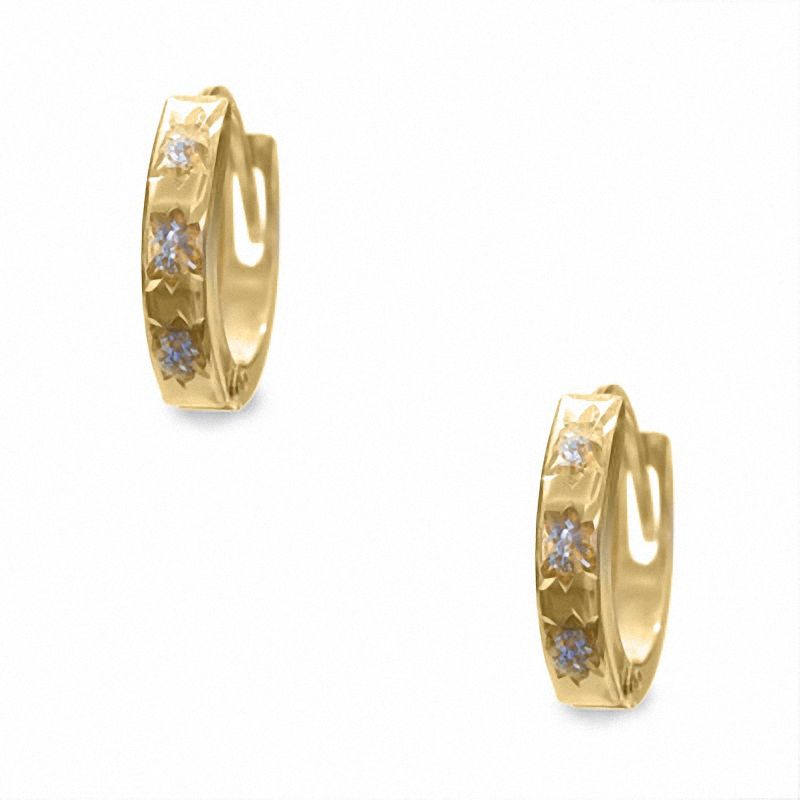 14K Gold Hoop Earrings