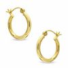 Thumbnail Image 1 of 14K Gold 16mm Hoop Earrings