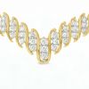 Thumbnail Image 2 of 4.00 CT. T.W. Diamond Swirl Necklace in 10K Gold
