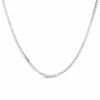 Thumbnail Image 1 of 0.52mm Box Chain Necklace in 14K White Gold