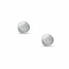 Thumbnail Image 1 of 3.0mm Ball Stud Earrings in 14K White Gold