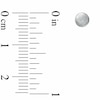 Thumbnail Image 2 of 3.0mm Ball Stud Earrings in 14K White Gold