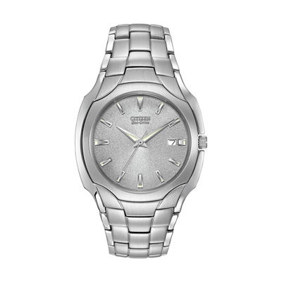 Men's Citizen Eco-Drive® Watch with Silver-Tone Dial (Model: BM6010-55A)