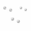 Thumbnail Image 1 of 14K White Gold Three-Piece Ball Stud Earrings Set