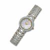 Thumbnail Image 1 of Ladies' Wittnauer Krystal Crystal Accent Gold-Tone Watch with Moher-of-Pearl Dial (Model: 12L06)