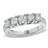 Thumbnail Image 1 of 1.00 CT. T.W. Diamond Five Stone Ring in 14K White Gold