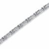 Thumbnail Image 1 of 0.50 CT. T.W. Diamond Channel "X" Bracelet in 10K White Gold
