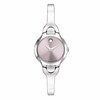 Thumbnail Image 1 of Ladies' Movado Kara™ Pink Mirror Dial Bangle Watch in Stainless Steel (Model: 0605284)