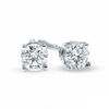 Thumbnail Image 1 of Celebration Canadian Lux® 0.35 CT. T.W. Certified Diamond Solitaire Earrings in 18K White Gold (I/SI2)