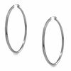 Thumbnail Image 0 of 14K White Gold 44mm Hoop Earrings