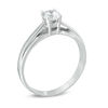 0.50 CT. Certified Canadian Diamond Solitaire Engagement Ring in 14K White Gold (F/I1)
