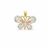 Thumbnail Image 0 of 10K Tri-Tone Gold Butterfly Charm