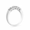 Thumbnail Image 2 of 0.25 CT. T.W. Diamond Clover Band in 10K White Gold