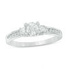 Thumbnail Image 0 of 0.50 CT. T.W. Diamond Past Present Future® Engagement Ring in 14K White Gold (I-J/I2)