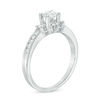 Thumbnail Image 2 of 0.50 CT. T.W. Diamond Past Present Future® Engagement Ring in 14K White Gold (I-J/I2)