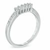Thumbnail Image 2 of 0.20 CT. T.W. Diamond Wedding Band in 14K White Gold