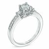 Thumbnail Image 2 of 1.00 CT. T.W. Diamond Past Present Future® Engagement Ring in 14K White Gold