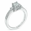 Thumbnail Image 1 of 1.00 CT. T.W. Diamond Past Present Future® Engagement Ring in 14K White Gold