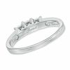 Thumbnail Image 3 of 1.00 CT. T.W. Diamond Past Present Future® Engagement Ring in 14K White Gold