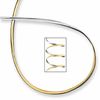Thumbnail Image 1 of Reversible 2.0mm Omega Necklace in 10K Gold - 17"