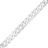 Thumbnail Image 1 of Men's Curb Chain Bracelet in Sterling Silver - 9.0"