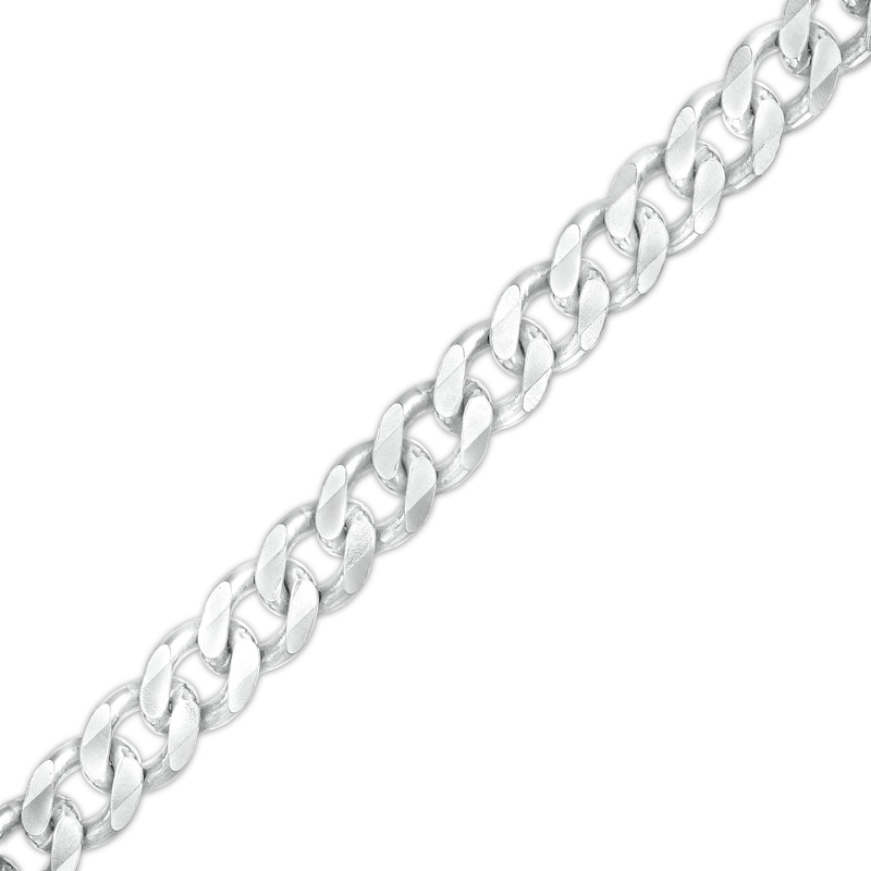Men's Curb Chain Bracelet in Sterling Silver - 9.0"