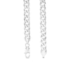 Thumbnail Image 3 of Men's Curb Chain Bracelet in Sterling Silver - 9.0"