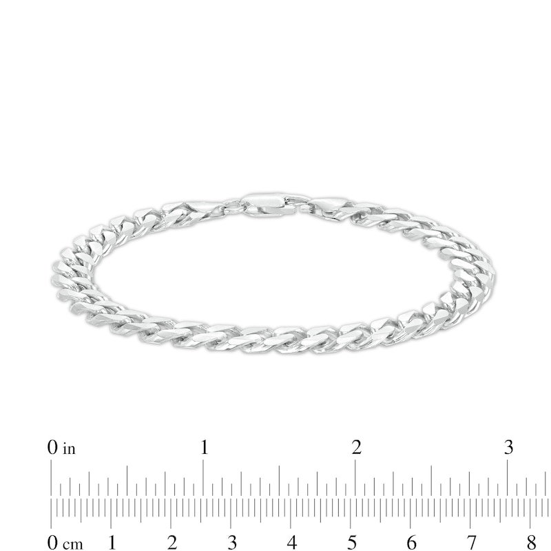 Men's Curb Chain Bracelet in Sterling Silver - 9.0"|Peoples Jewellers