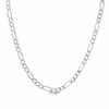 Thumbnail Image 0 of Men's 6.9mm Figaro Chain Necklace in Sterling Silver - 22"