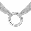 Thumbnail Image 1 of Multi-Strand Sterling Silver Circle Necklace