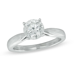 Celebration Canadian Lux® 1.50 CT. Diamond Solitaire Engagement Ring in 14K White Gold (I/SI2)