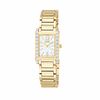 Ladies' Citizen Eco-Drive Gold-Tone Bracelet Watch with Diamond Bezel (Model: EW9462-52D)
