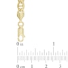 Men's 120 Gauge Mariner Bar Chain Bracelet in 10K Gold - 8.5"