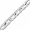 Thumbnail Image 3 of Stainless Steel Square Link Chain Necklace and Bracelet Set
