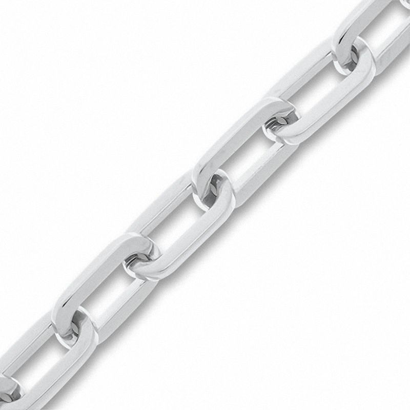 Stainless Steel Square Link Chain Necklace and Bracelet Set