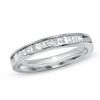 Thumbnail Image 0 of Ladies' 0.50 CT. T.W. Princess-Cut Diamond Wedding Band in 14K White Gold