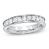 Thumbnail Image 0 of 0.99 CT. T.W. Princess-Cut Diamond Wedding Band in 14K White Gold