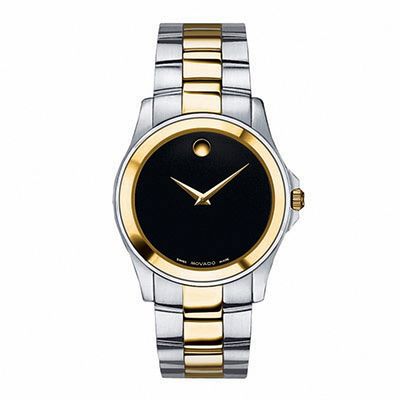Men's Movado Junior Sport Two Tone Stainless Steel Bracelet Watch (Model: 0605987)