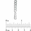 Men's 11.0mm Curb Chain Necklace in Sterling Silver - 22"