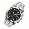 Thumbnail Image 1 of Men's Caravelle Chronograph Stainless Steel Bracelet Watch with Diamond Markers (Model: 43D006)