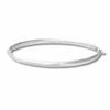 Thumbnail Image 1 of 10K White Gold Tube Bangle
