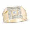 Thumbnail Image 0 of Men's 0.38 CT. T.W. Diamond Matrix Ring in 10K Gold