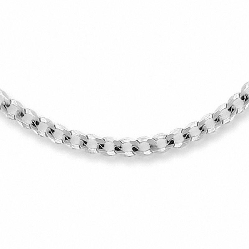 Men's 180 Gauge Sterling Silver Curb Chain Necklace - 20"|Peoples Jewellers